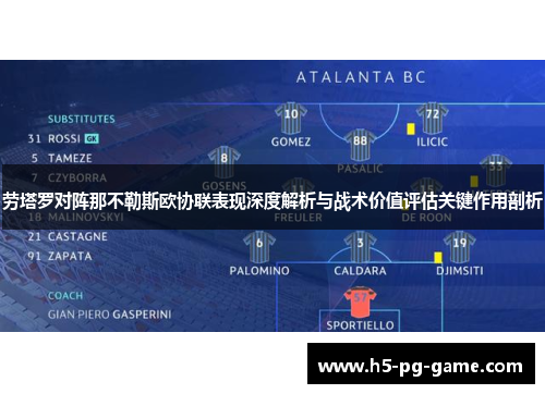 劳塔罗对阵那不勒斯欧协联表现深度解析与战术价值评估关键作用剖析